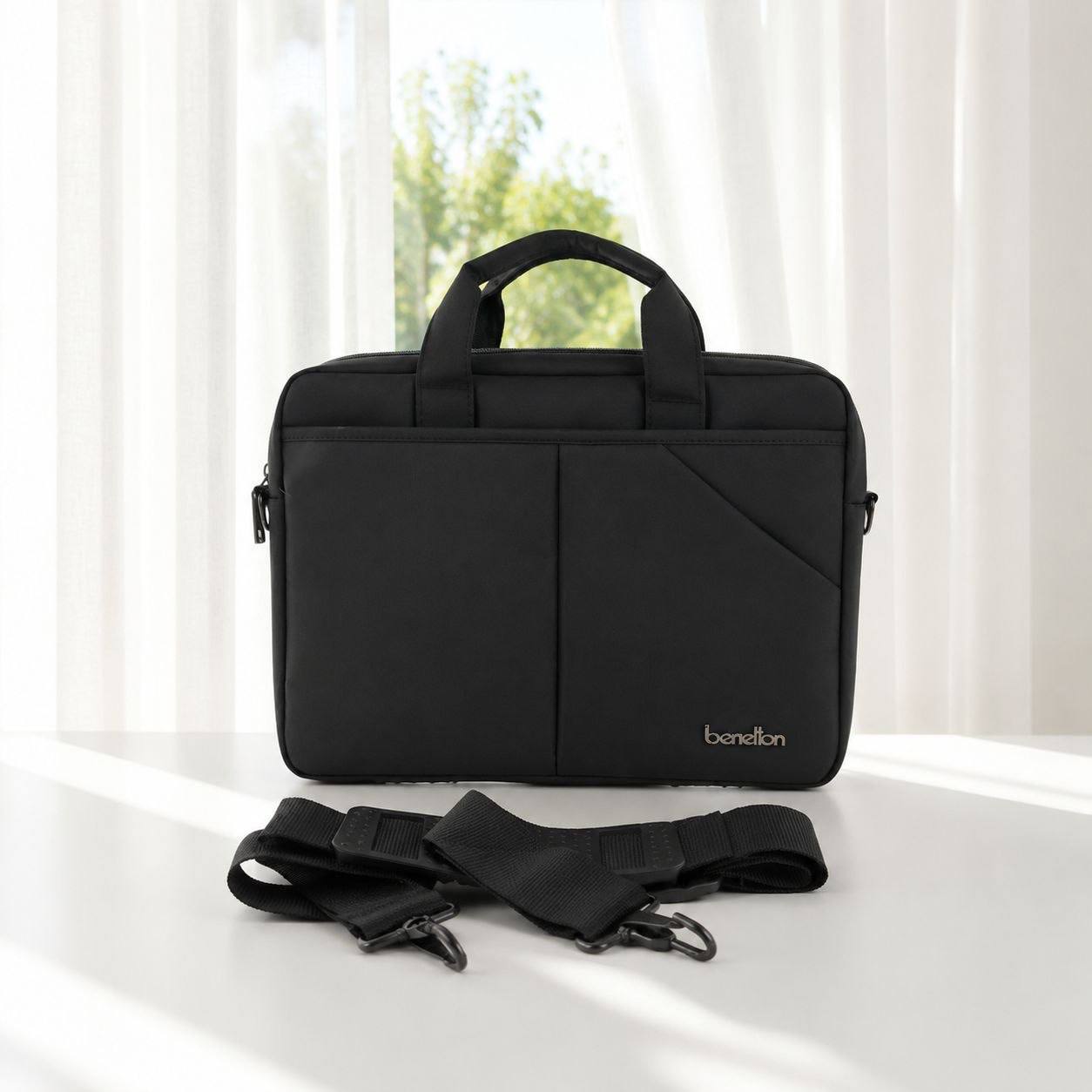 کیف اداری سه‌کاره کد 7227 | کوله، دوشی و دستی