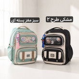 عنوان سئو قوی: کوله پشتی مدرسهای دخترانه و بچگانه کد 9411 | جادار و کاربردی | اسپیناس استور