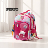 کوله پشتی عکسدار دخترانه و بچگانه کد 9408 | مناسب مدرسه و دانشگاه