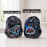 کوله پشتی عکسدار دخترانه و بچگانه کد 9408 | مناسب مدرسه و دانشگاه