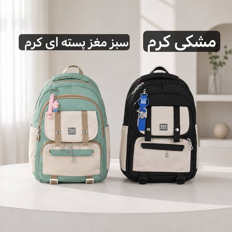 کوله لپتاپ مدل 9406 | جادار و کاربردی برای مدرسه و دانشگاه