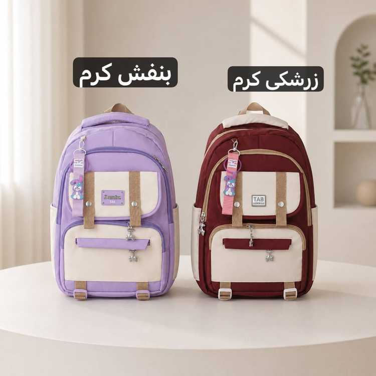 کوله لپتاپ مدل 9406 | جادار و کاربردی برای مدرسه و دانشگاه